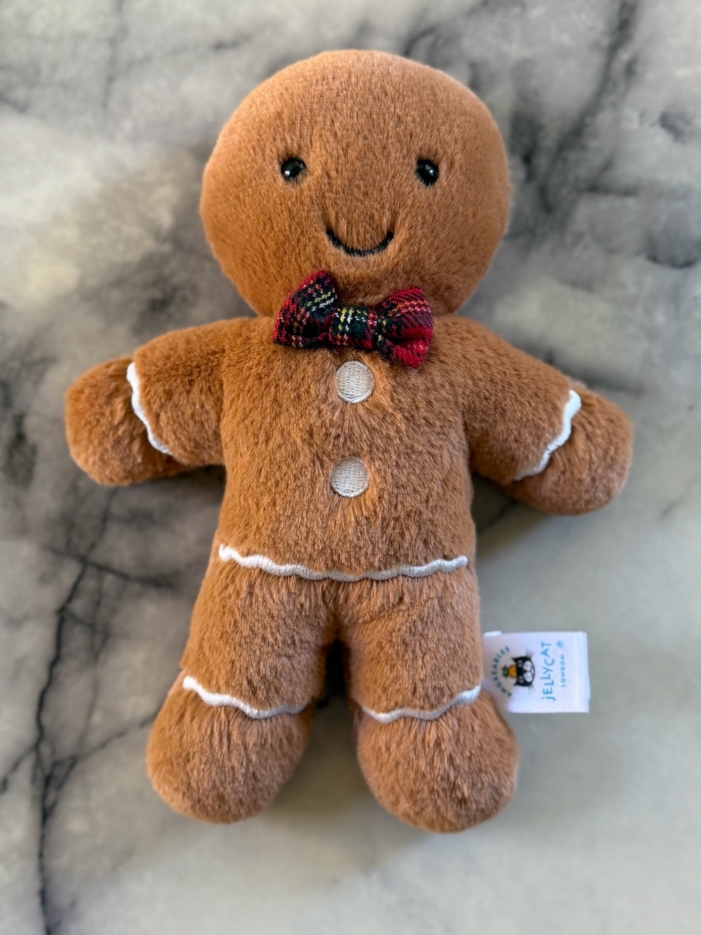 Jellycat Amuseables Jingle Jingle Gingerbread Man NWOT
